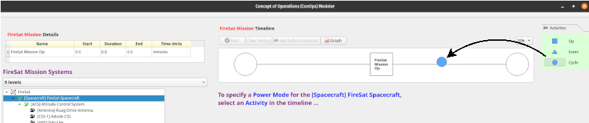 Drag/Drop to Create a Cyclic Activity
