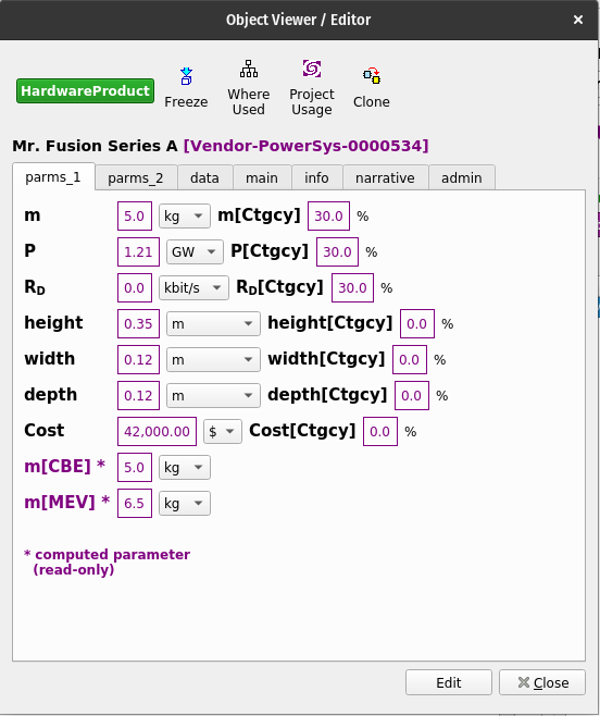 Object Viewer/Editor (View)
